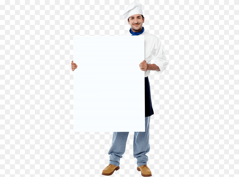 Images Chef White Board, Sleeve, Person, Long Sleeve Free Png Download