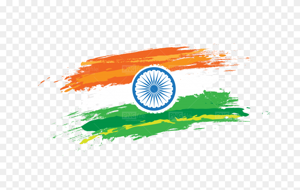 Free Indian Flag, Art, Graphics, Machine, Wheel Png