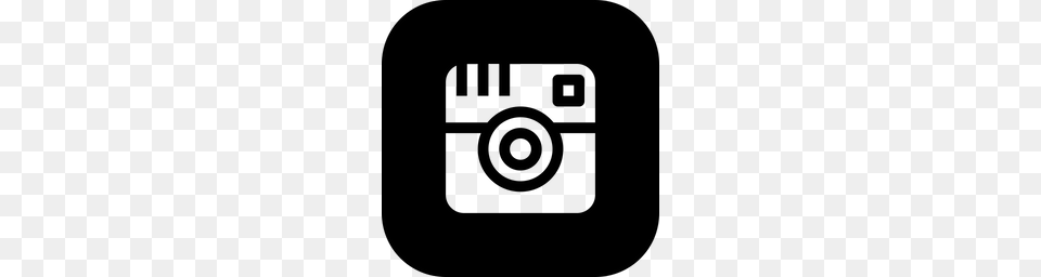 Instagram Sign Logo Camera Capture Icon Download, Gray Free Transparent Png