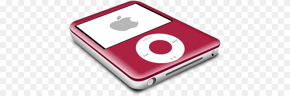 Ipod Nano Red Apple Ipod Nano, Electronics, Ipod Shuffle, Disk Free Transparent Png