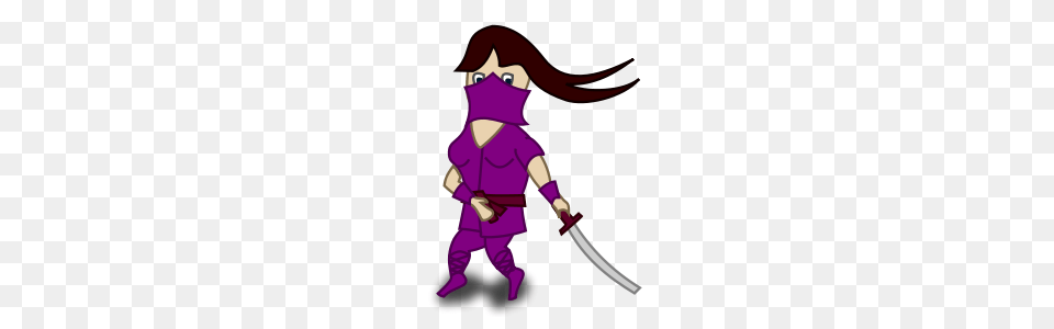 Free J Clipart J Icons, Purple, Ninja, Person, Blade Png