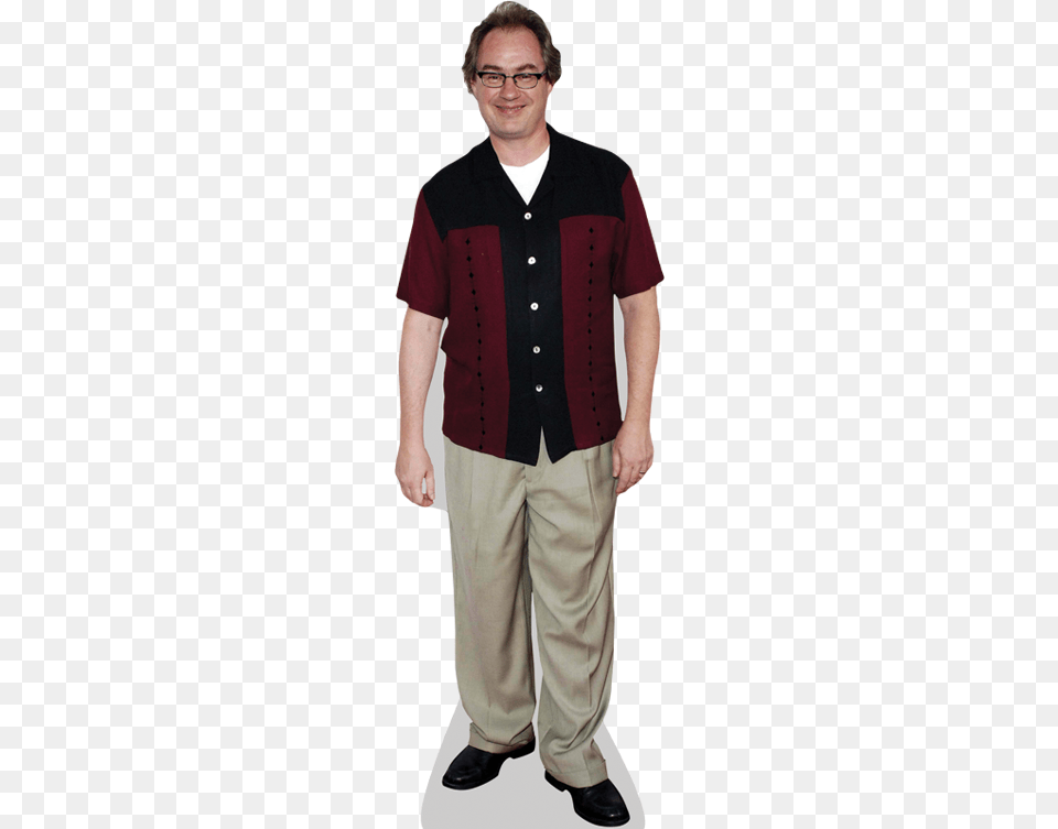 John Travolta Cardboard Standee John Billingsley, Clothing, Vest, Adult, Male Free Png Download