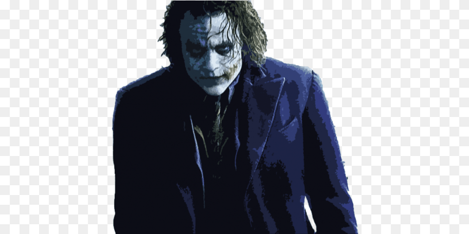 Free Joker Batman Images Transparent Joker Dark Knight, Portrait, Photography, Person, Jacket Png Image