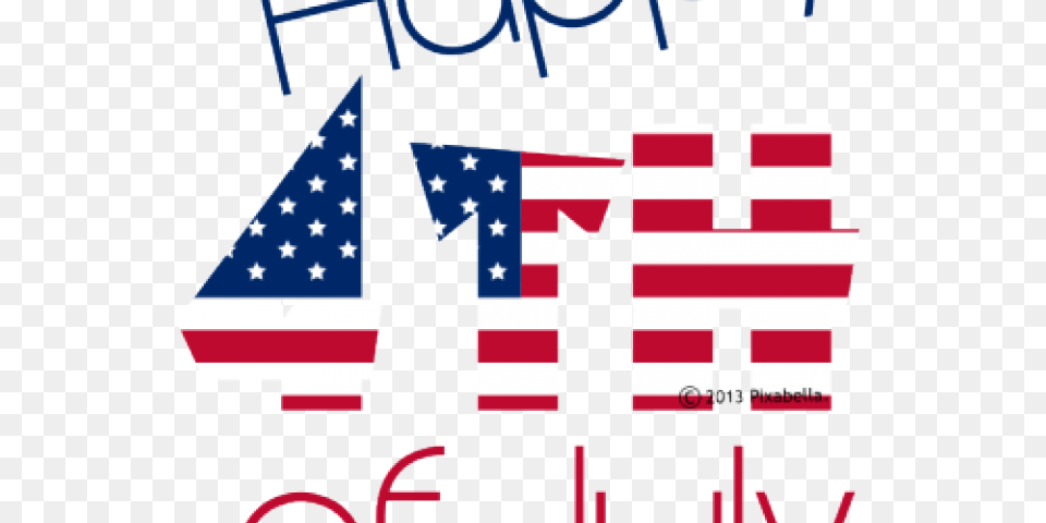 July Clipart, American Flag, Flag Free Transparent Png