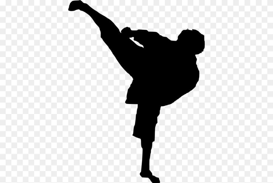 Free Karate Silhouette Transparent Karate Silhouette, Adult, Male, Man, Person Png