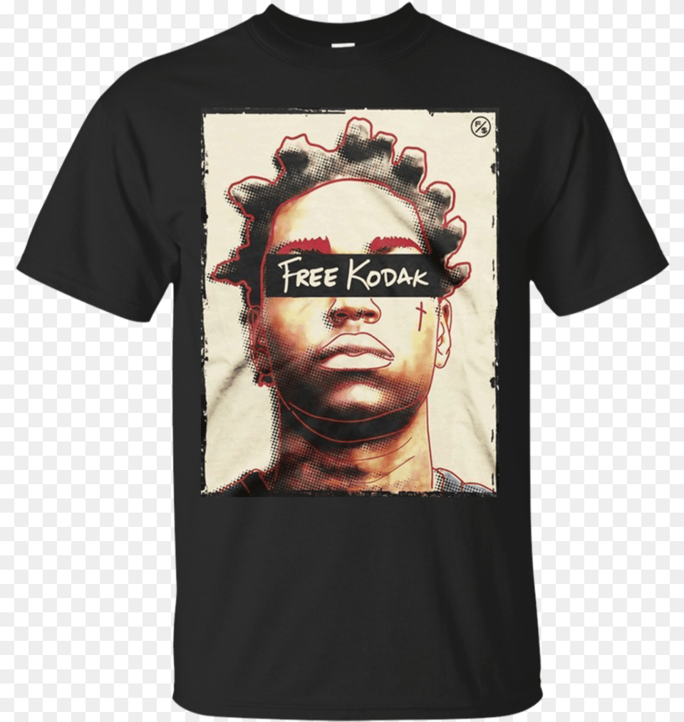 Kodak Black T Shirt Kodak Black T Shirt, Clothing, T-shirt, Adult, Male Free Png Download