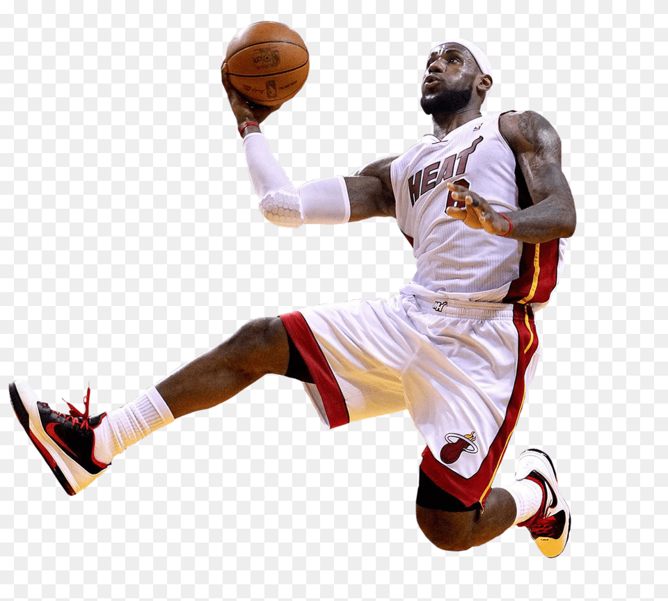Lebron James Picture Vector Clipart, Sport, Ball, Basketball, Basketball (ball) Free Transparent Png
