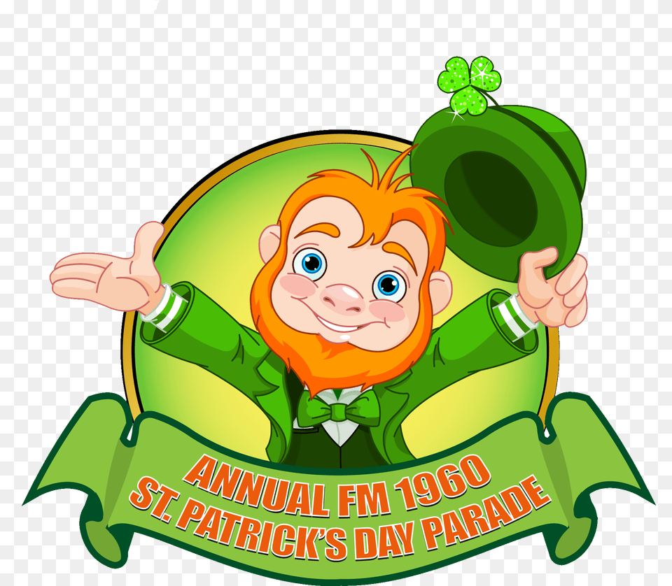 Leprechaun And Pot Of Gold, Green, Baby, Person, Face Free Transparent Png