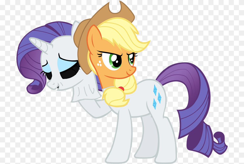 Library Applejack Bodysuit Clothes Edit Blushing Mlp Rarity Vector, Baby, Person, Book, Comics Free Png Download