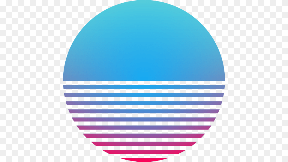 Library Retro Wave Blue By Retro Wave, Sphere, Egg, Food Free Png Download