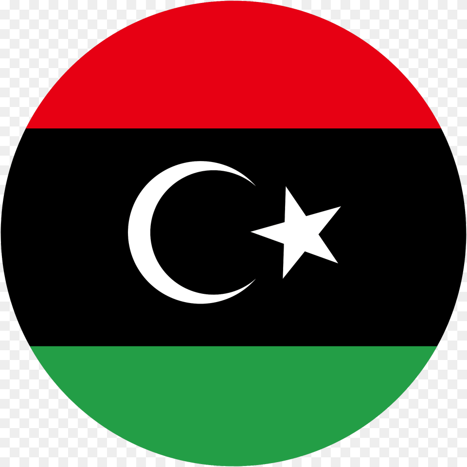 Libyan Air Force Roundel Clipart, Star Symbol, Symbol, Disk Free Png Download