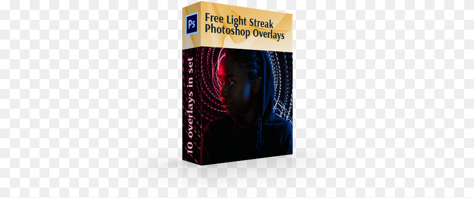 Light Streak Overlay Photoshop Album Cover, Adult, Person, Woman, Female Free Transparent Png