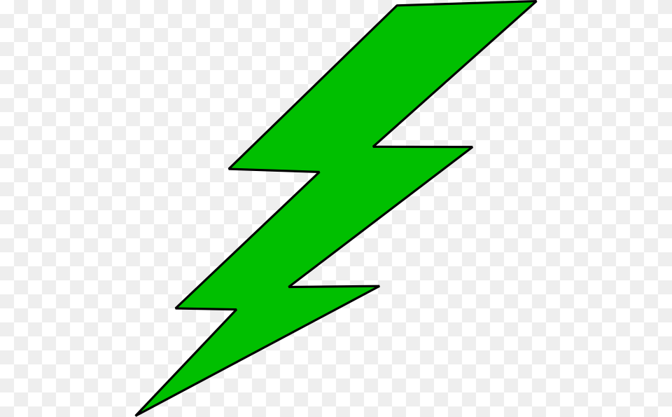 Lightning Bolt Clipart, Symbol, Rocket, Weapon, Green Free Transparent Png