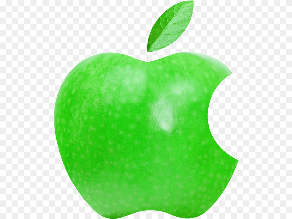 Logo Apple U0026 Images Pixabay Apple Logo Green, Food, Fruit, Plant, Produce Free Png