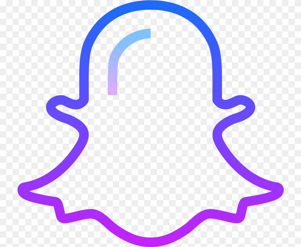Logo De Snapchat Background Purple And Blue Snapchat Logo, Light Free Png Download