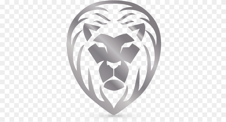 Logo Maker Lion Emblem, Stencil, Person Free Png