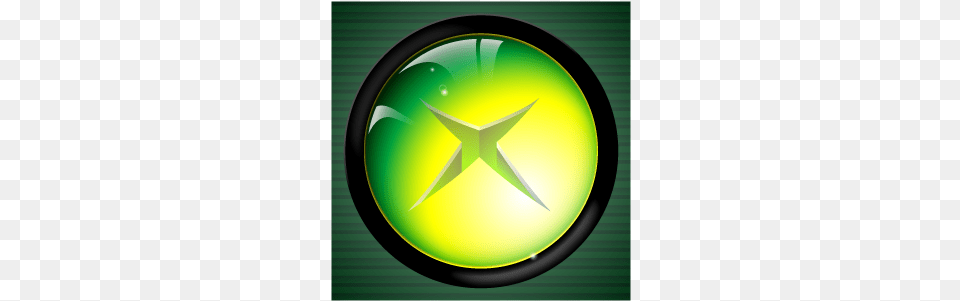 Free Logo Microsoft 2014 Xbox Button, Green, Symbol, Star Symbol, Disk Png Image