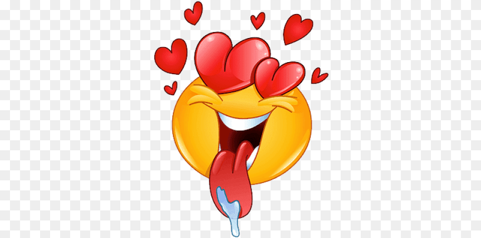 Love Emoji Transparent Crazy In Drooling Face, Balloon Free Png