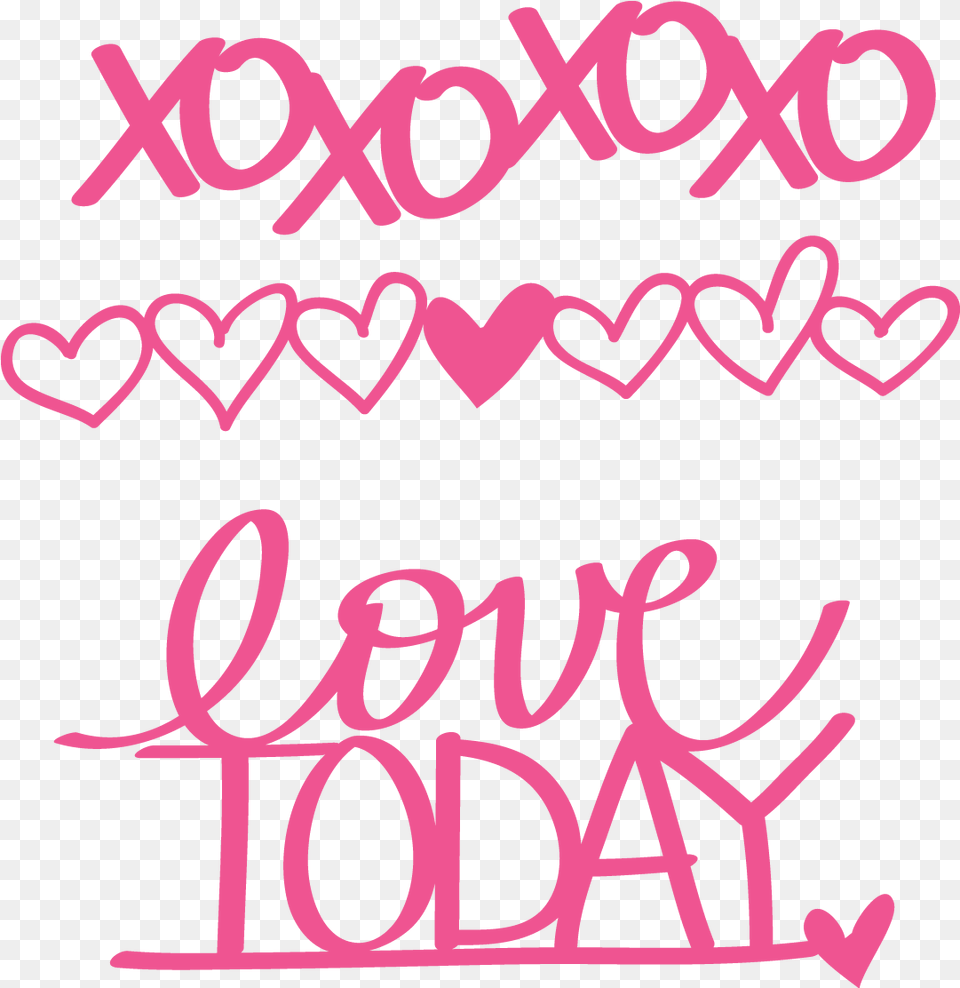Free Love Today Xo Word Art Hugs Kisses Clipart, Text, Dynamite, Weapon Png Image