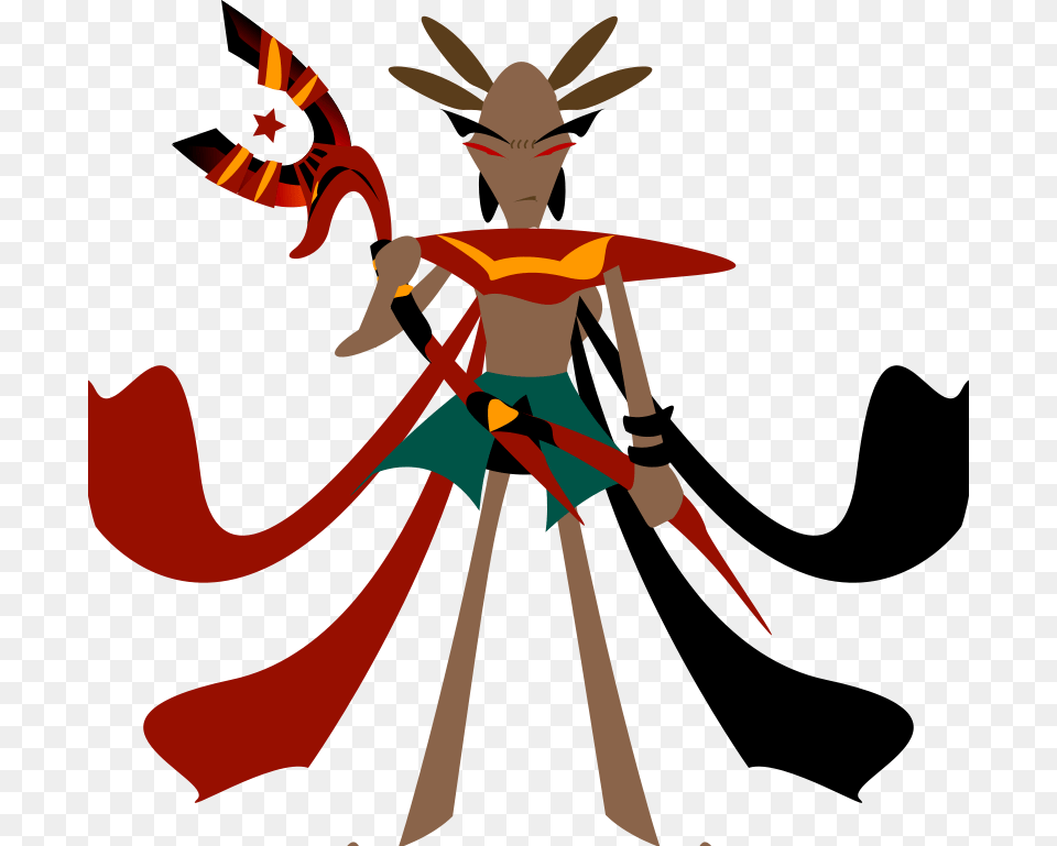 Free Mage With Anubis Staff Clip Art, Animal, Wasp, Bee, Invertebrate Png