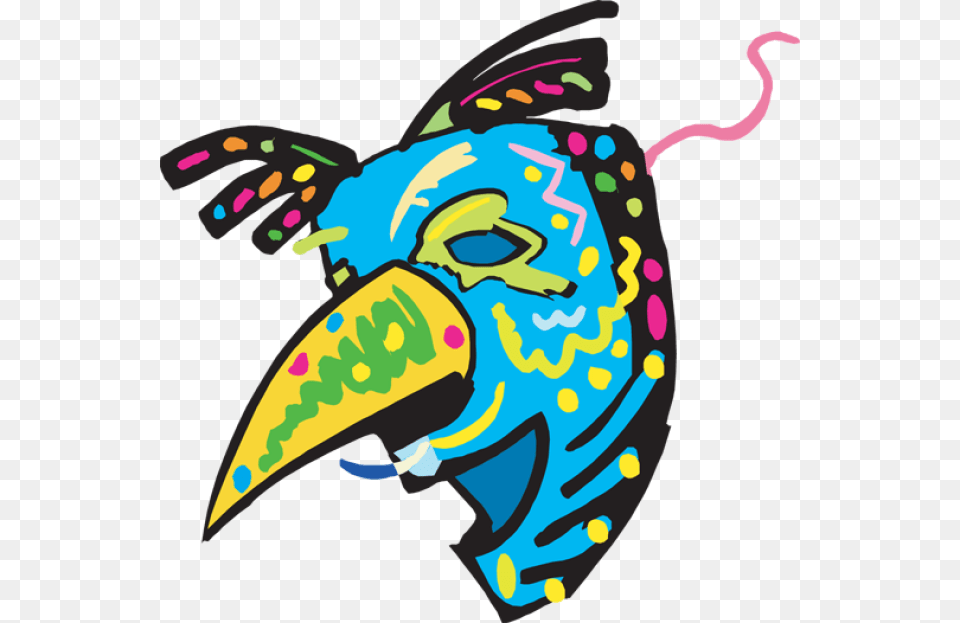 Free Mardi Gras Clip Art, Animal, Beak, Bird, Graphics Png