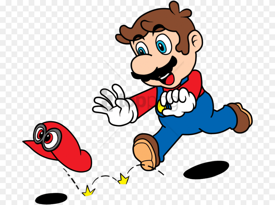 Mario 2d Background Super Mario Odyssey, Baby, Person, Face, Head Free Transparent Png