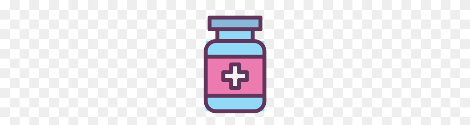 Medical Treatment Pill Bottle Medicine Spirit Icon, Jar, First Aid Free Png Download