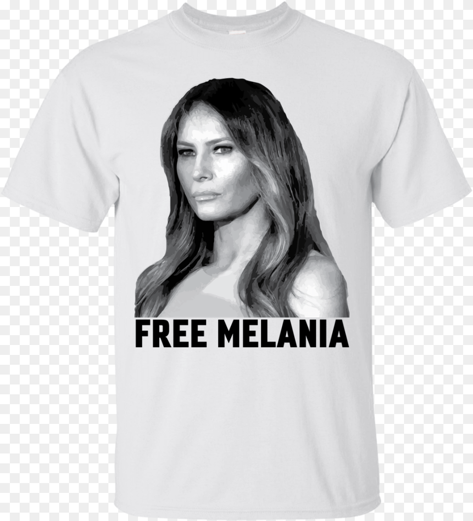 Melania Shirt Hoodie Tank Melania Shirt, Adult, Clothing, Female, Person Free Transparent Png