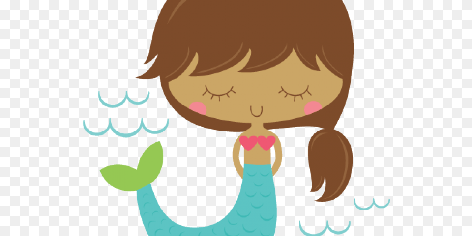 Free Mermaid Cut File, Face, Head, Person, Smelling Png Image