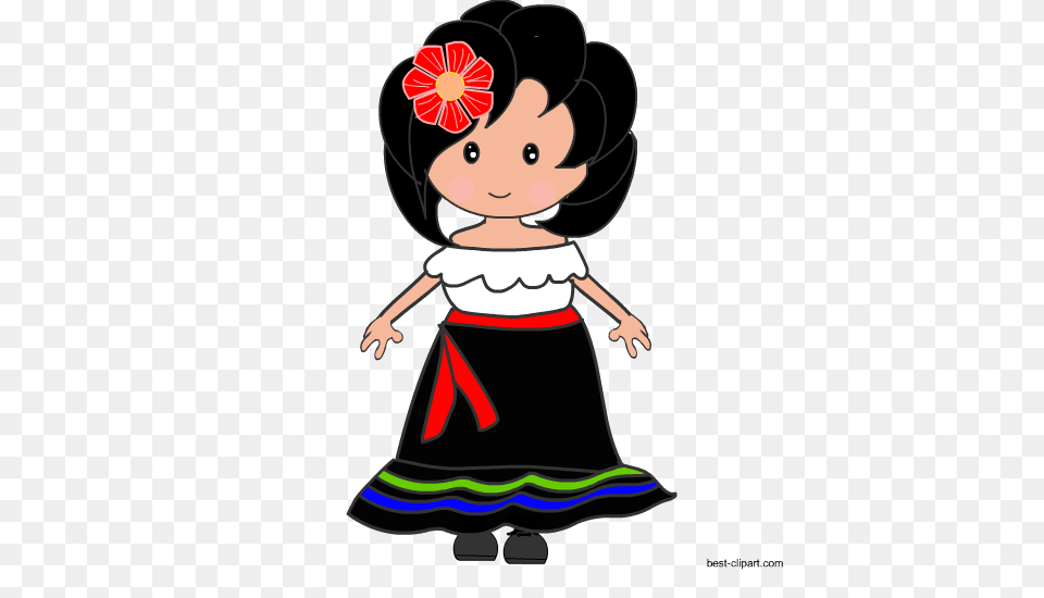 Free Mexican Clip Art And Illustrations, Cartoon, Baby, Person, Face Png Image