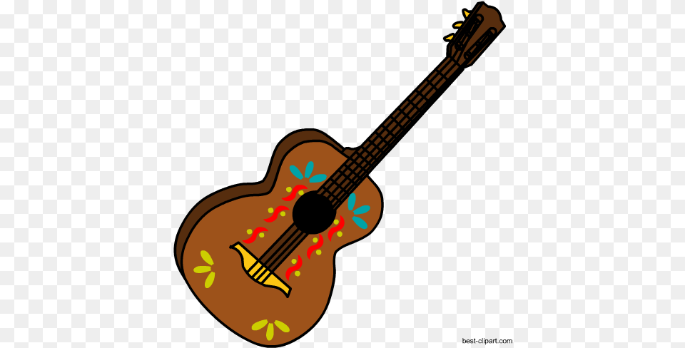 Free Mexican Clip Art And Illustrations Mexican Guitar Clipart, Bass Guitar, Musical Instrument Png