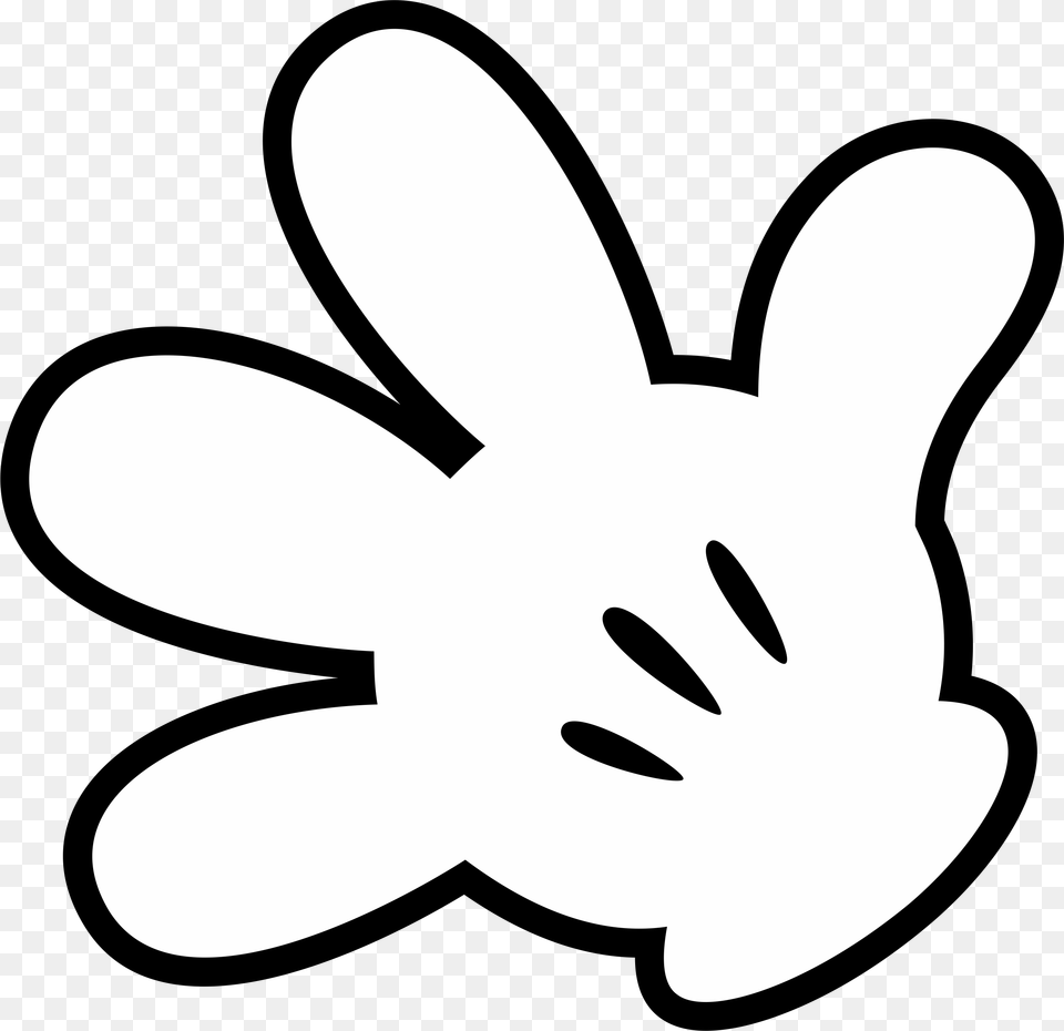 Mickey Hand Mickey Mouse Shoes Clipart, Clothing, Glove, Stencil, Daisy Free Transparent Png