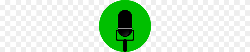 Free Microphone Clipart Microphone Icons, Electrical Device, Disk, Green Png