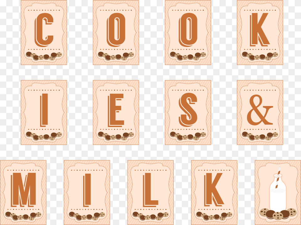 Milk And Cookies Party Printables Pin It Peace Love And Sneaks, Number, Symbol, Text Free Png