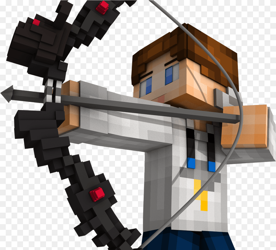 Minecraft Renders, Archery, Bow, Sport, Weapon Free Png