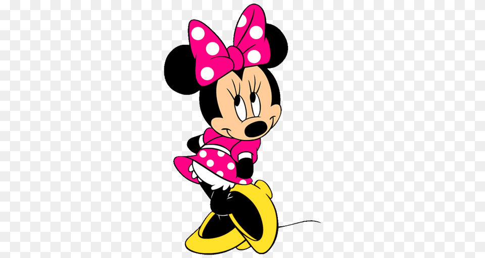 Minnie Mouse Clip Art, Cartoon, Baby, Person Free Png Download