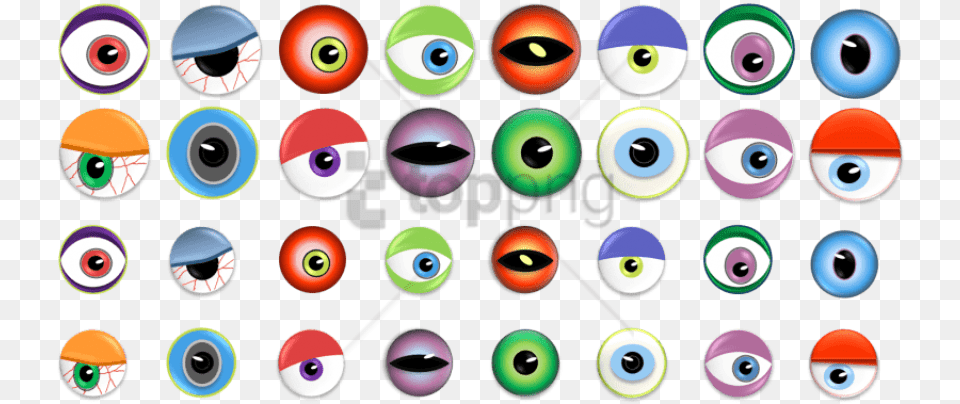 Monster Eyes With Transparent Background Monster Eyes Clipart, Art, Graphics, Sphere, Animal Free Png