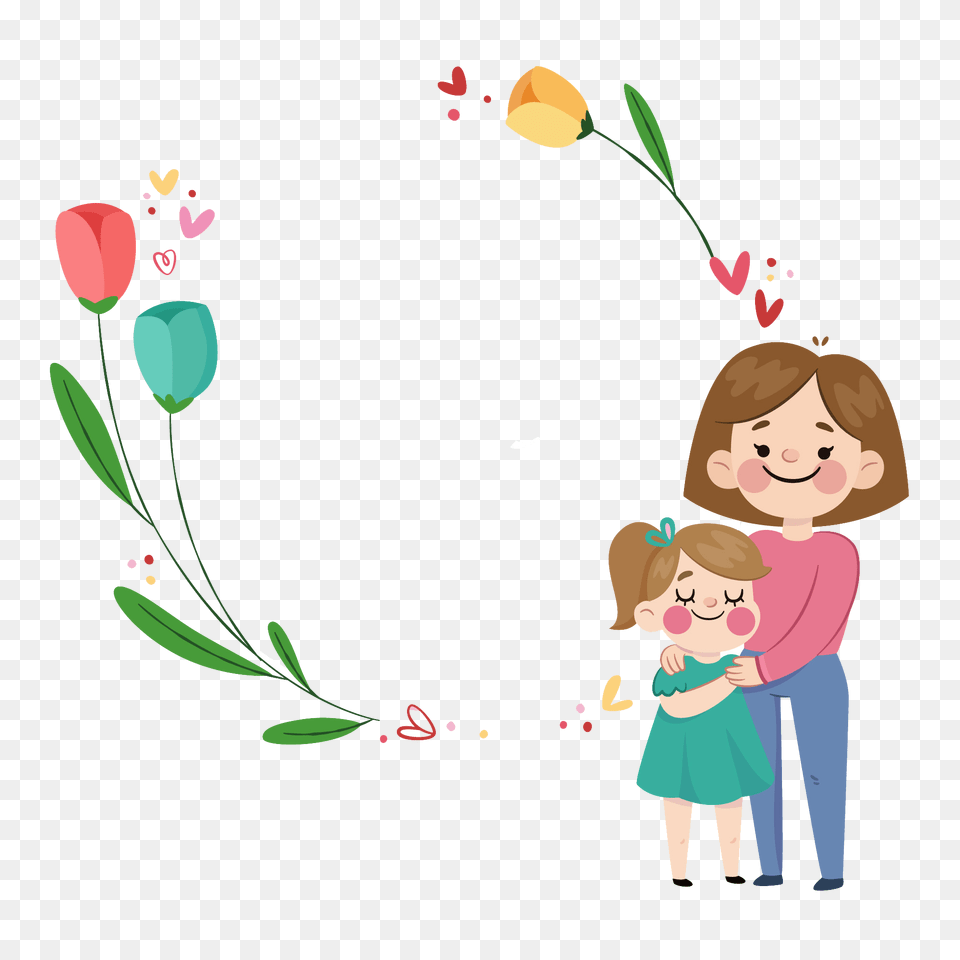 Free Mothers Day Vector Clipart, Art, Graphics, Baby, Person Png Image