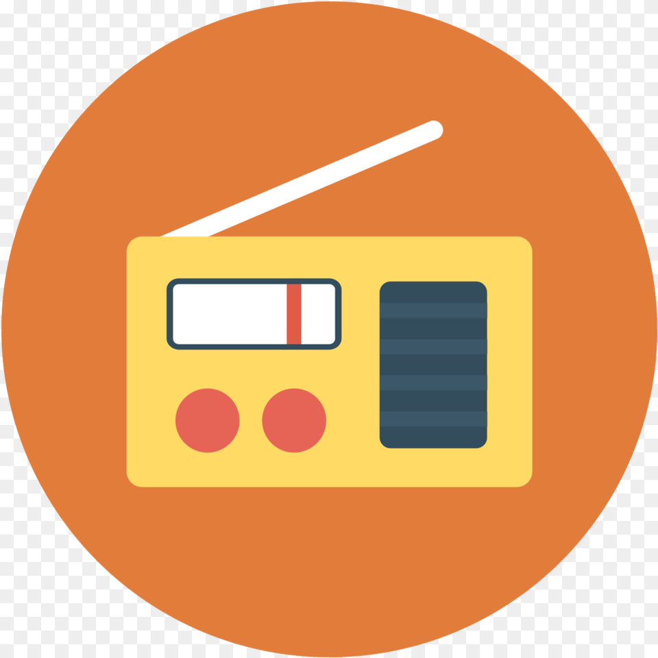 Free Music Icon Radio With Transparent Background Radio, Electronics, Disk Png Image
