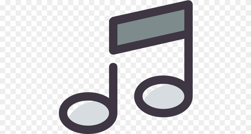 Music Tune Icon Of Colored Outline Style Available In Dot, Lighting, Electronics, Magnifying Free Png Download