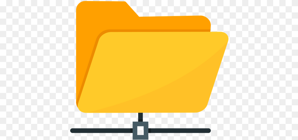 Network Folder Icon Of Flat Style Network Folder Icon, File, Light, Traffic Light Free Transparent Png