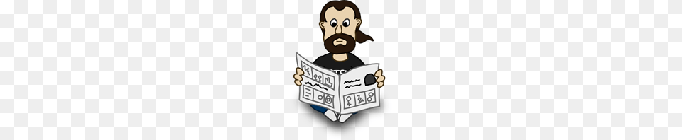 Free Newspaper Clipart Newspaper Icons, Person, Reading, Baby, Face Png Image
