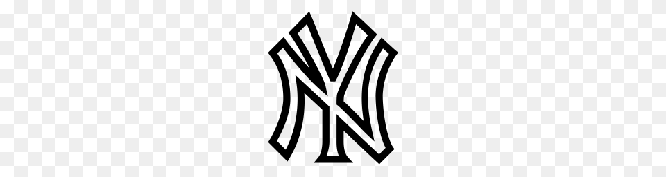 Free Newyork Yankees Icon Download, Gray Png
