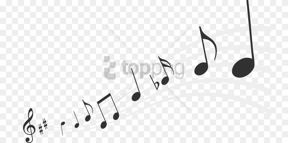 Nota Musical Image With Transparent Background Transparent Background Musical Notes White, Text Free Png Download