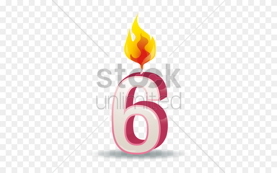 Number Candle Vector, Symbol, Text Free Transparent Png