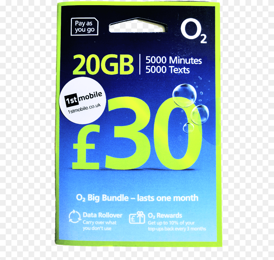 O2 Big Bundle Pay As You Go Sim Cards Now With General Supply, Advertisement, Poster Free Transparent Png