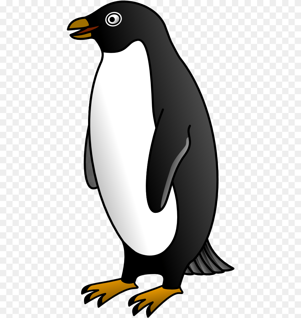 Of Penguins Picture Penguin Clipart Black And White, Animal, Bird, King Penguin Free Png