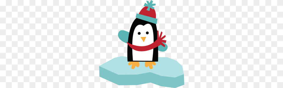 Of The Day Penguin On Ice Penguin Clipart Clip, Nature, Outdoors, Winter, Snow Free Png Download