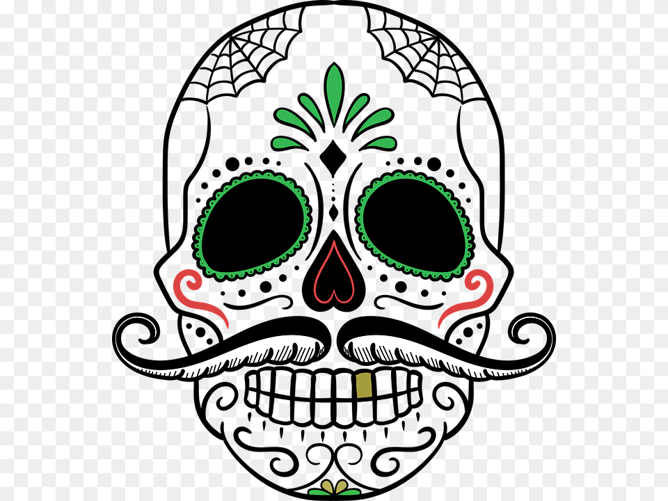 On Pixabay Skull Designs Day Of The Dead Free Png