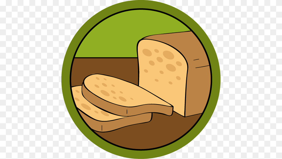 Online Bread Class, Food, Disk Free Png
